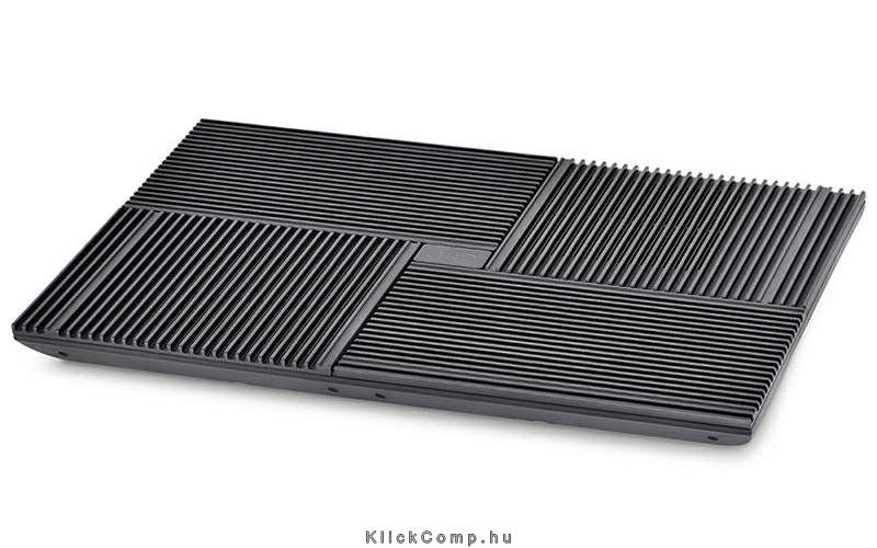 Notebook Hűtőpad 15,6 -ig MULTI CORE X8 23dB; max. 90,72 m3/h; 4x10cm, 2xUSB2.0 fotó, illusztráció : MULTI-CORE-X8