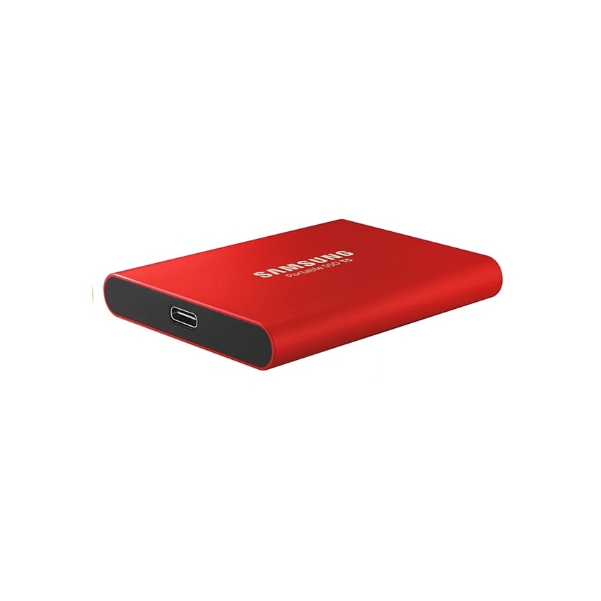 500GB külső SSD USB3.1 piros Samsung T5 fotó, illusztráció : MU-PA500R_EU