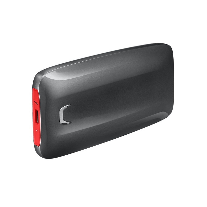 500GB külső SSD Thunderbolt 3 szürke-piros Samsung X5 fotó, illusztráció : MU-PB500B_EU