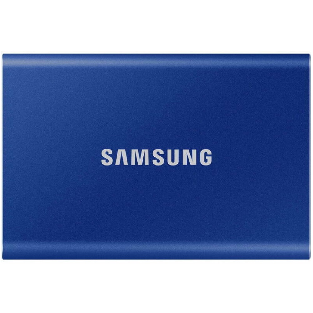 2TB külső SSD USB3.2 Samsung T7 kék fotó, illusztráció : MU-PC2T0H_WW