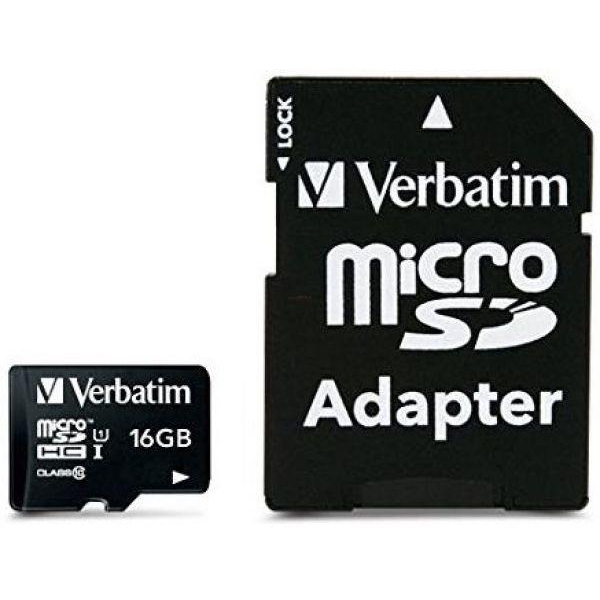 16GB SD MicroSD kártya Class10 + adapter Silicon VERBATIM premium - Már nem for fotó, illusztráció : MVMS16GHA