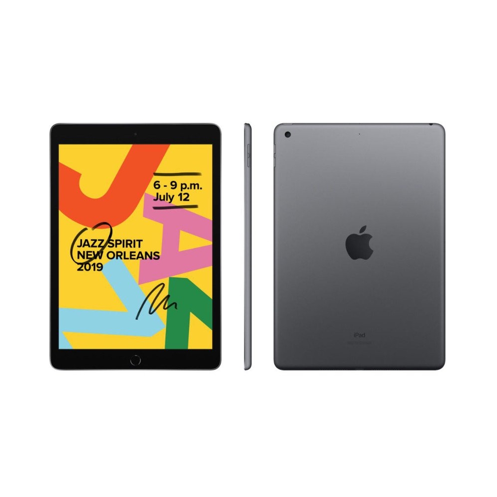 Apple iPad 10.2  iPad 7 Tablet-PC (2019) 32GB Wi-Fi (asztroszürke) fotó, illusztráció : MW742HC_A