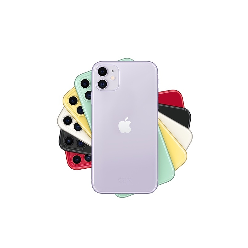 Apple Iphone 11 64GB Fekete mobil fotó, illusztráció : MWLT2GH_A