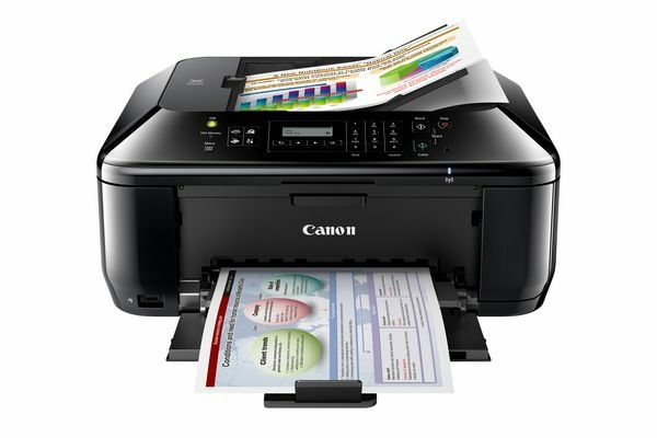 Canon Színes Multi nyomtató 5,5/9,7ppm, 4800x1200dpi, 100 lap, USB, ADF, Wi-Fi fotó, illusztráció : MX435
