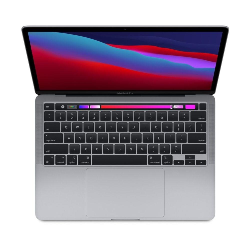 Apple MacBook Pro laptop 13.3  M1 8C CPU 8C GPU 8GB 256GB Space grey fotó, illusztráció : MYD82MG_A