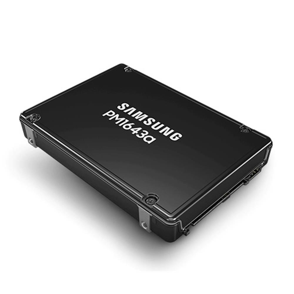 2TB SSD SAS Samsung Enterprise PM1643a fotó, illusztráció : MZILT1T9HBJR-00007