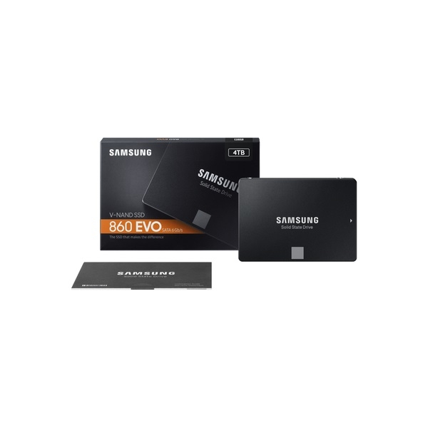 4TB SSD SATA3 2,5  Samsung 860 EVO Basic fotó, illusztráció : MZ-76E4T0B_EU