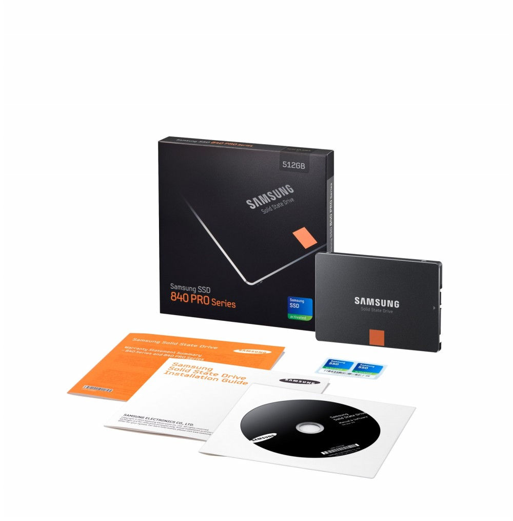 512GB SATA3 2,5  840 PRO Basic SSD fotó, illusztráció : MZ-7PD512BW