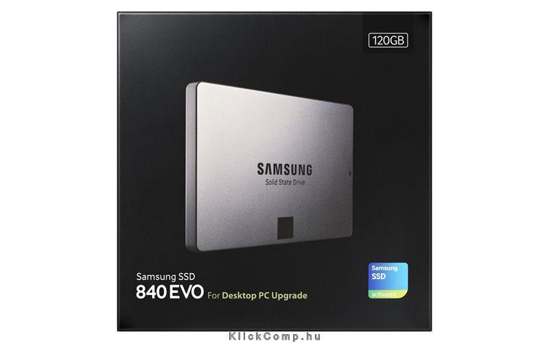 SSD 120GB EVO Desktop KIT, 840 Series, SATA3 fotó, illusztráció : MZ-7TE120KW