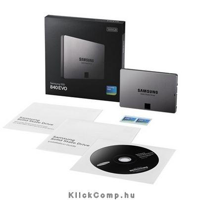 500GB SSD SATA3 2,5  SAMSUNG 840 EVO Basic fotó, illusztráció : MZ-7TE500BW