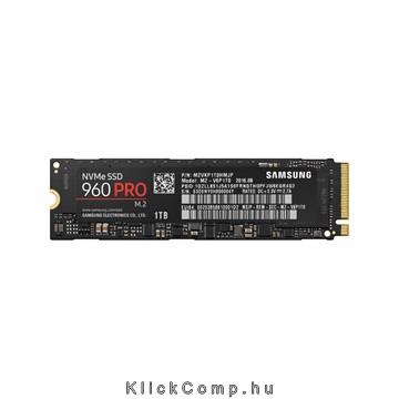 1TB SSD M.2 SATA Samsung 960 Series PRO MZ-V6P1T0BW fotó, illusztráció : MZ-V6P1T0BW
