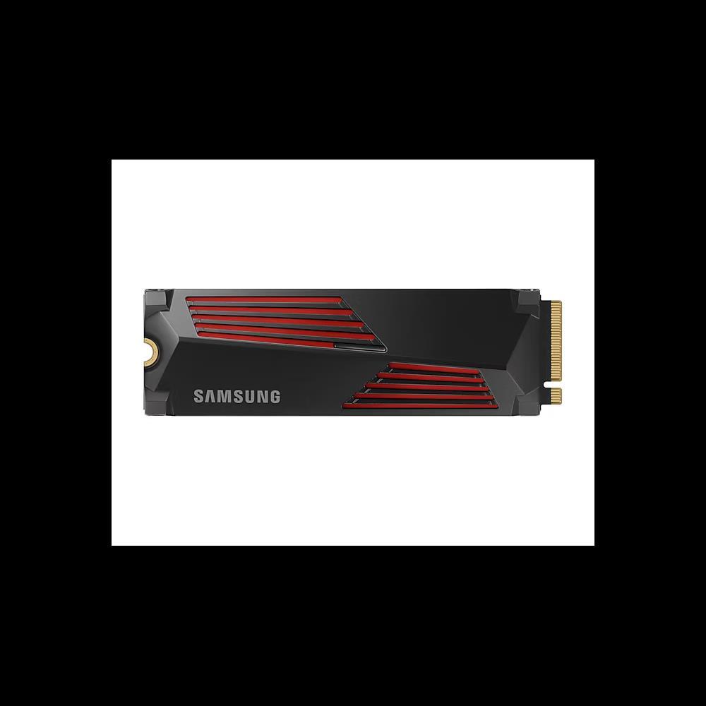 4TB SSD M.2 Samsung 990 PRO Heatsink fotó, illusztráció : MZ-V9P4T0GW