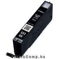Canon CLI-551BK XL utángyártott tintapatron Chipes Fekete patron 13ml M-CCLI551XLBK fotó