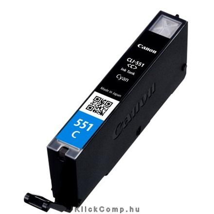 Canon CLI-551C XL Cián utángyártott tintapatron Chipes 13ml fotó, illusztráció : M-CCLI551XLC