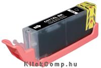 Canon CLI-571BK XL utángyártott tintapatron Chipes Fekete patron 13ml M-CCLI571XLBK fotó
