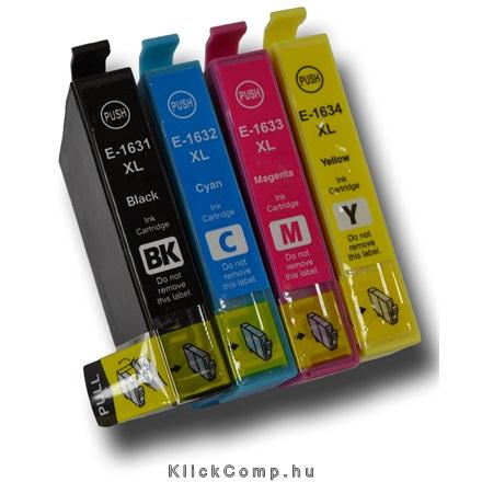 Epson T1633 Magenta utángyártott tintapatron Chipes 10ml fotó, illusztráció : M-ET1633M