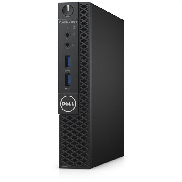 DELL Optiplex 3050 Micro számítógép i5-7500T 4GB 500B WLAN Win10Pro fotó, illusztráció : N005O3050MFF