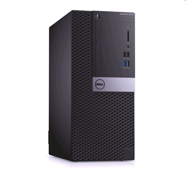 DELL Optiplex 5040 MT asztali számítógép i5-6500 8GB 500GB Win8.1Pro fotó, illusztráció : N017O5040MT01-_WIN