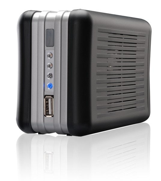 NAS, 2 db 2,5  HDD hely, Olvasás: 43MB/s, Írás: 35MB/s, SATA, 1x RJ-45, 2xUSB 2 fotó, illusztráció : N0204