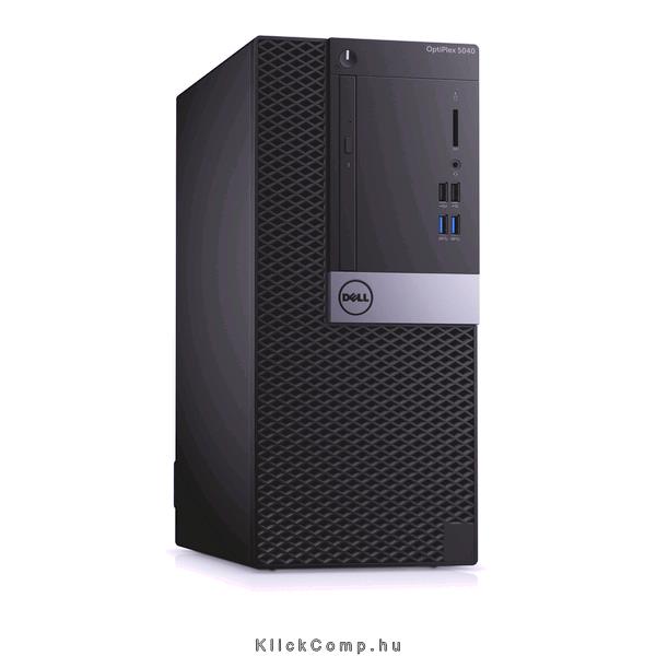 DELL Optiplex 5040 MT Asztali számítógép i7-6700 8GB Win8.1Pro fotó, illusztráció : N022O5040MT02_WIN