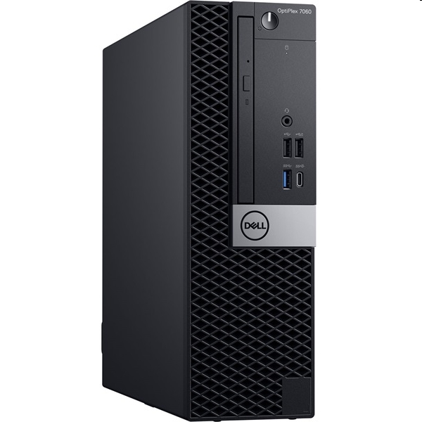 DELL Optiplex 7060 SF asztali számítógép i5-8500 8GB 256GB SSD Win10Pro fotó, illusztráció : N041O7060SFF