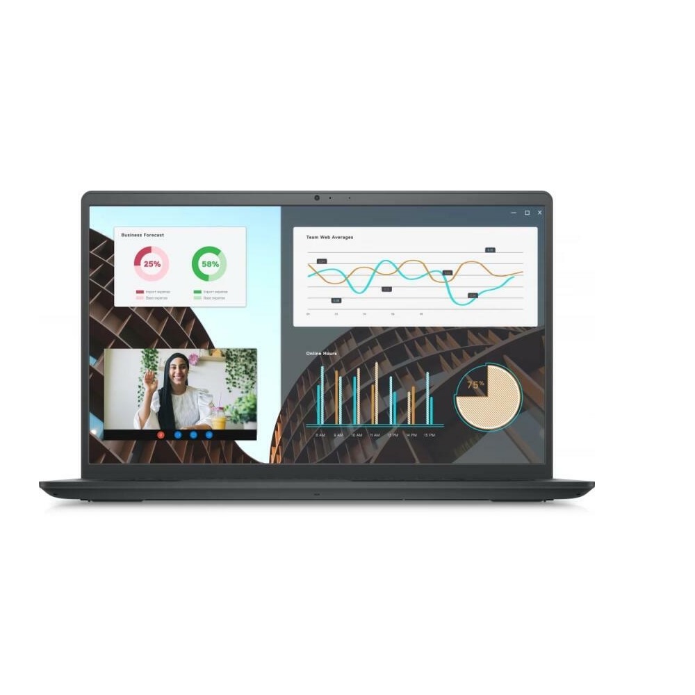 Dell Vostro laptop 15,6  FHD i3-1305U 8GB 512GB UHD W11Pro fekete Dell Vostro 3 fotó, illusztráció : N1612PVNB3530EMEA01