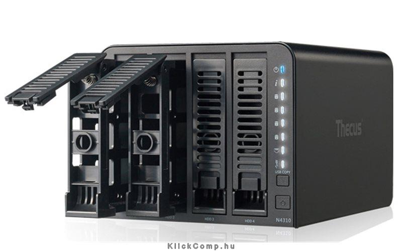 NAS 4 HDD hely SATA fotó, illusztráció : N4310