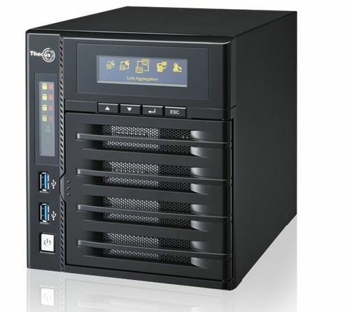 NAS, 4 HDD hely, Olv:105MB/s, Írás:113MB/s, SATA,2xRJ-45, 2xUSB2.0 ,2xUSB3.0,1x fotó, illusztráció : N4800