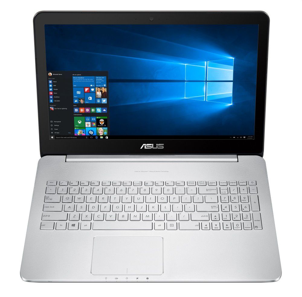 ASUS laptop 15,6  FHD  i5-6300HQ 8GB 1TB GTX960M-4GB Ezüst fotó, illusztráció : N552VW-FW053D
