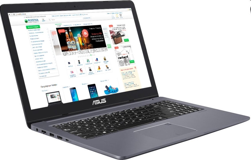 Asus laptop 15.6  FHD i7-7700HQ 8GB 256GB GTX-1050-4GB Win10 szürke fém fotó, illusztráció : N580VD-FY773T