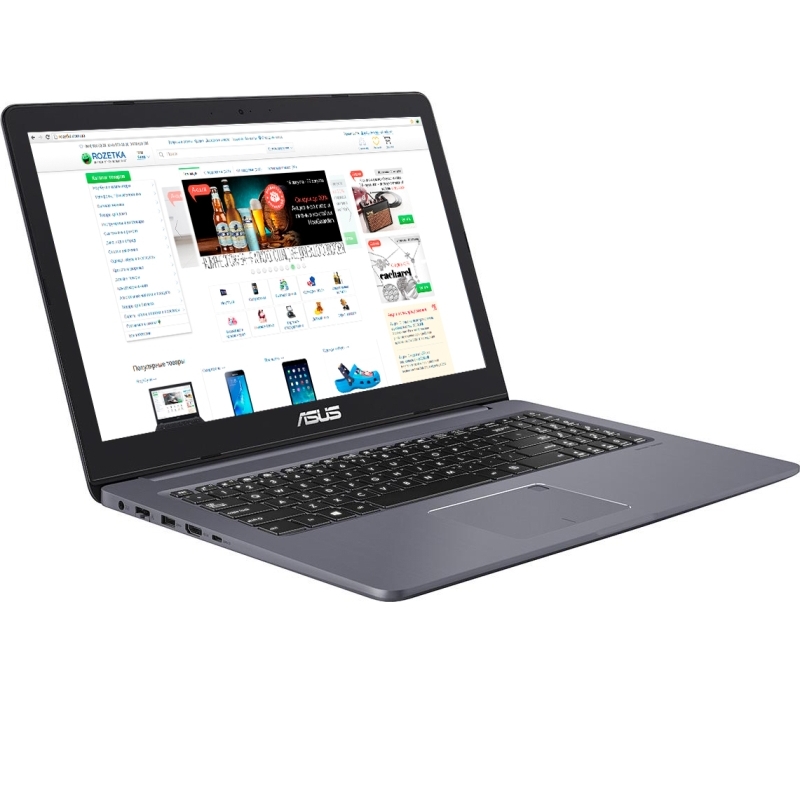 Asus laptop 15.6  FHD i5-7300HQ 8GB 1TB+128GB  GTX-1050 szürke fém fotó, illusztráció : N580VD-FY801