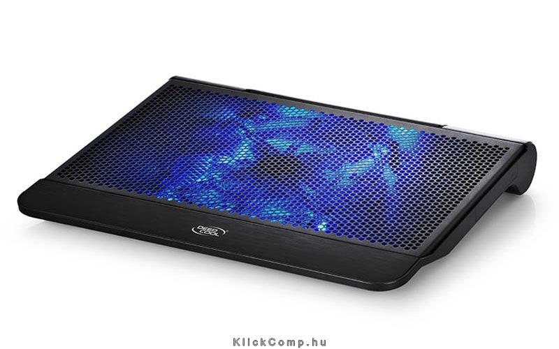 Notebook Hűtőpad 17 -ig 23dB; max. 124,74 m3/h; 20cm, 2xUSB2.0 fotó, illusztráció : N6000