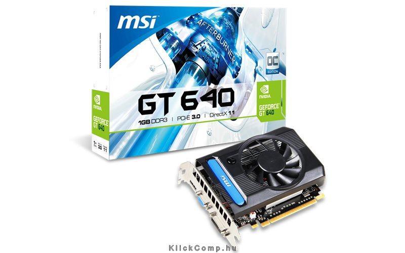 nVidia 1GB GDDR3 128bit PCIe videokártya fotó, illusztráció : N640-1GD3