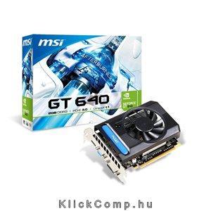 nVidia 2GB GDDR3 128bit PCIe videokártya fotó, illusztráció : N640-2GD3