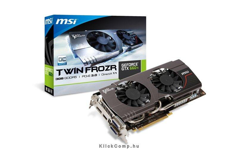 N660TI TF 3GD5/OC nVidia 3GB GDDR5 192bit GDDR5 PCI-E videokártya fotó, illusztráció : N660TI-TF-3GD5_OC