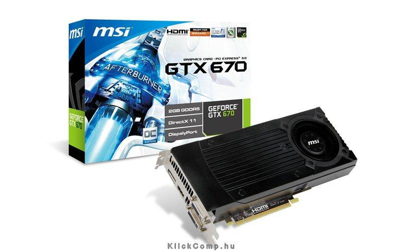 N670GTX-PM2D2GD5/OC nVidia GDDR5 2GB 256bit PCI-E videokártya fotó, illusztráció : N670GTX-PM2D2GD5_OC