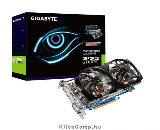 nVidia GDDR5 2GB 256bit PCIe videokártya fotó, illusztráció : N670WF2-2GD