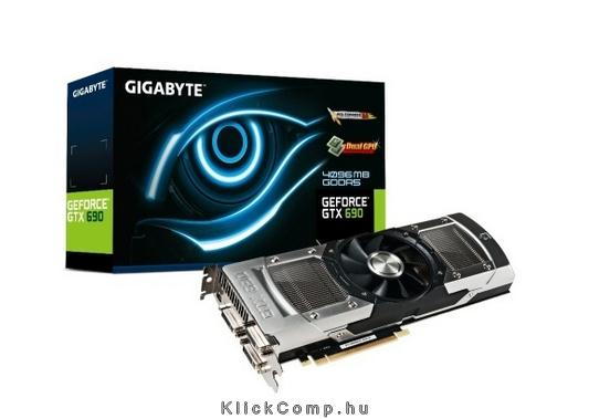 nVidia GDDR5 4G 512bit PCIe videokártya 3 év fotó, illusztráció : N690D5-4GD-B