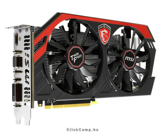 PCI-E Nvidia GTX750 Ti OC 2048MB, DDR5, 128bit, 1059/5400Mhz, 2xDVI, HDMI, Dsub fotó, illusztráció : N750TI-2GD5_OC