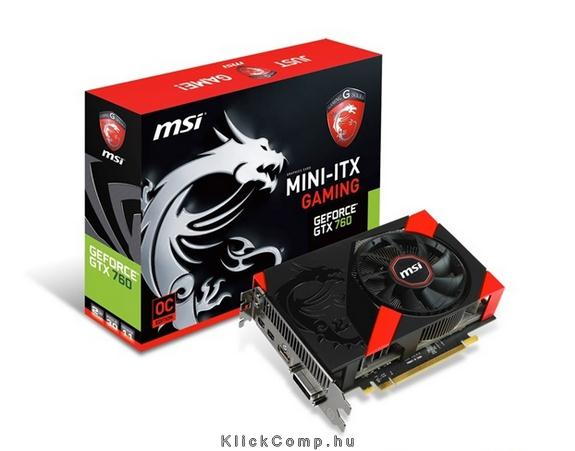 N760 2GD5/OC ITX nVidia 2GB GDDR5 256bit PCIe videokártya fotó, illusztráció : N760-2GD5_OC-ITX