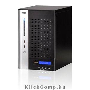 NAS, 7 HDD hely, CPU: Core2 Duo 1,66GHz, RAM: 4GB, SATA, 2x RJ-45, 4xUSB, 1x eS fotó, illusztráció : N7700PROV2