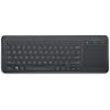 Vezetéknélküli billentyűzet + TouchPad Microsoft All-in-One Media fekete HU N9Z-00021 Technikai adatok