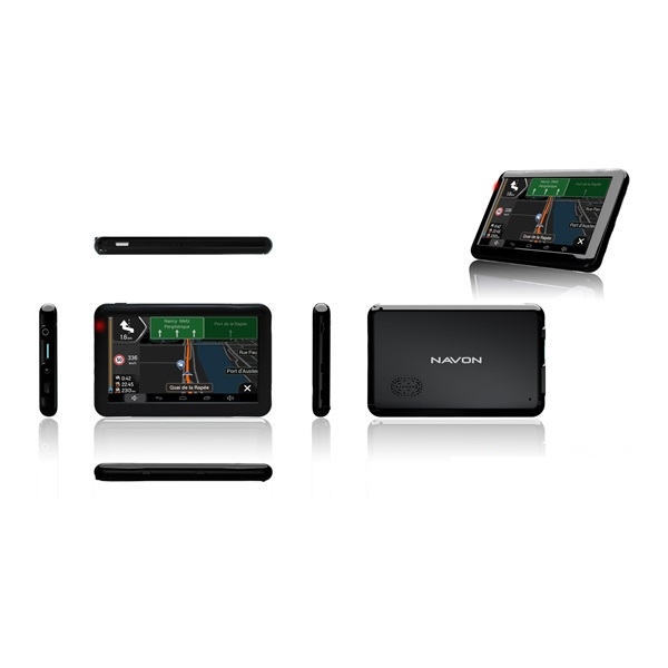 Navigáció 5  autós iGO Primo NextGen Európa (47 ország) térképpel Navon A500 An fotó, illusztráció : NAVA500FEULT