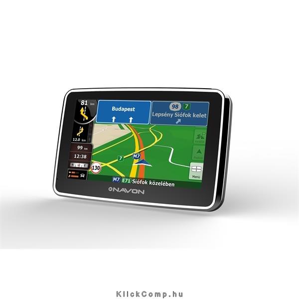 Navigáció 5  GPS Navon N670 Plus 5  iGO Primo NextGen Európa (47 ország) térkép fotó, illusztráció : NAVN670FEULT