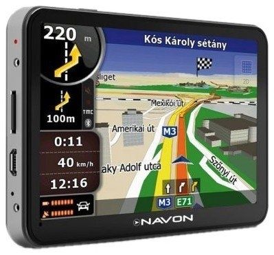 N490 4,3  iGO8 Európa 40 ország 1 év szervizben fotó, illusztráció : NAVON45373