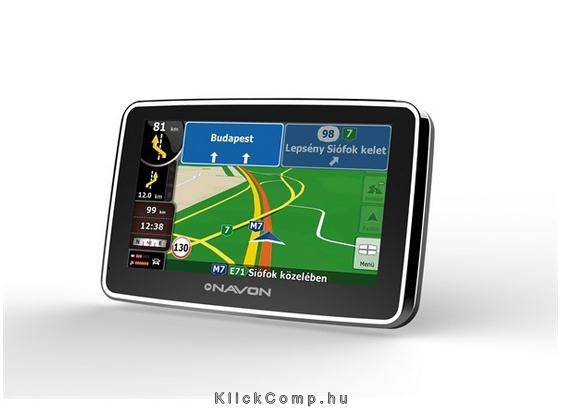 4,3  navigáció iGO8 Magyarország GPS N490 plus fotó, illusztráció : NAVON-51912