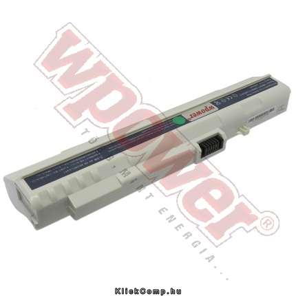 Acer UM08A71 akkumulátor 4400mAh, fehér Notebook akku 1 év gar fotó, illusztráció : NBAC0050-4400-LI-W