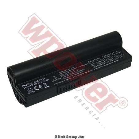 Asus A22-P701 laptop akku 5200mAh, eredeti fotó, illusztráció : NBAS0039-5200-LI-B-O