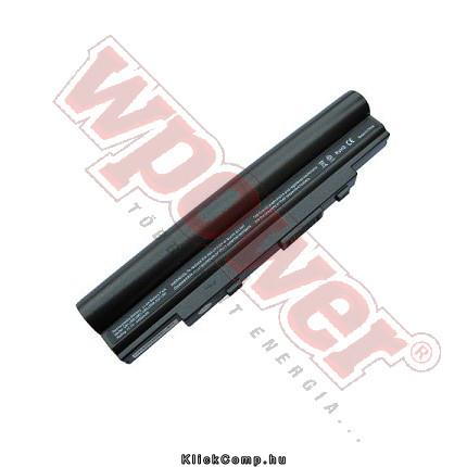 Asus A32-U80 laptop akku 4400mAh, fekete fotó, illusztráció : NBAS0993-4400-LI-B