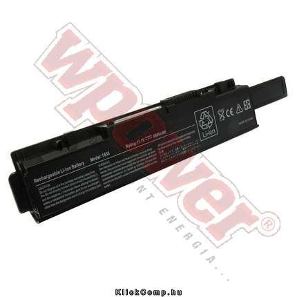 Dell 312-0702 akkumulátor 6600mAh Notebook akku 1 év gar fotó, illusztráció : NBDE0061-6600-LI-B